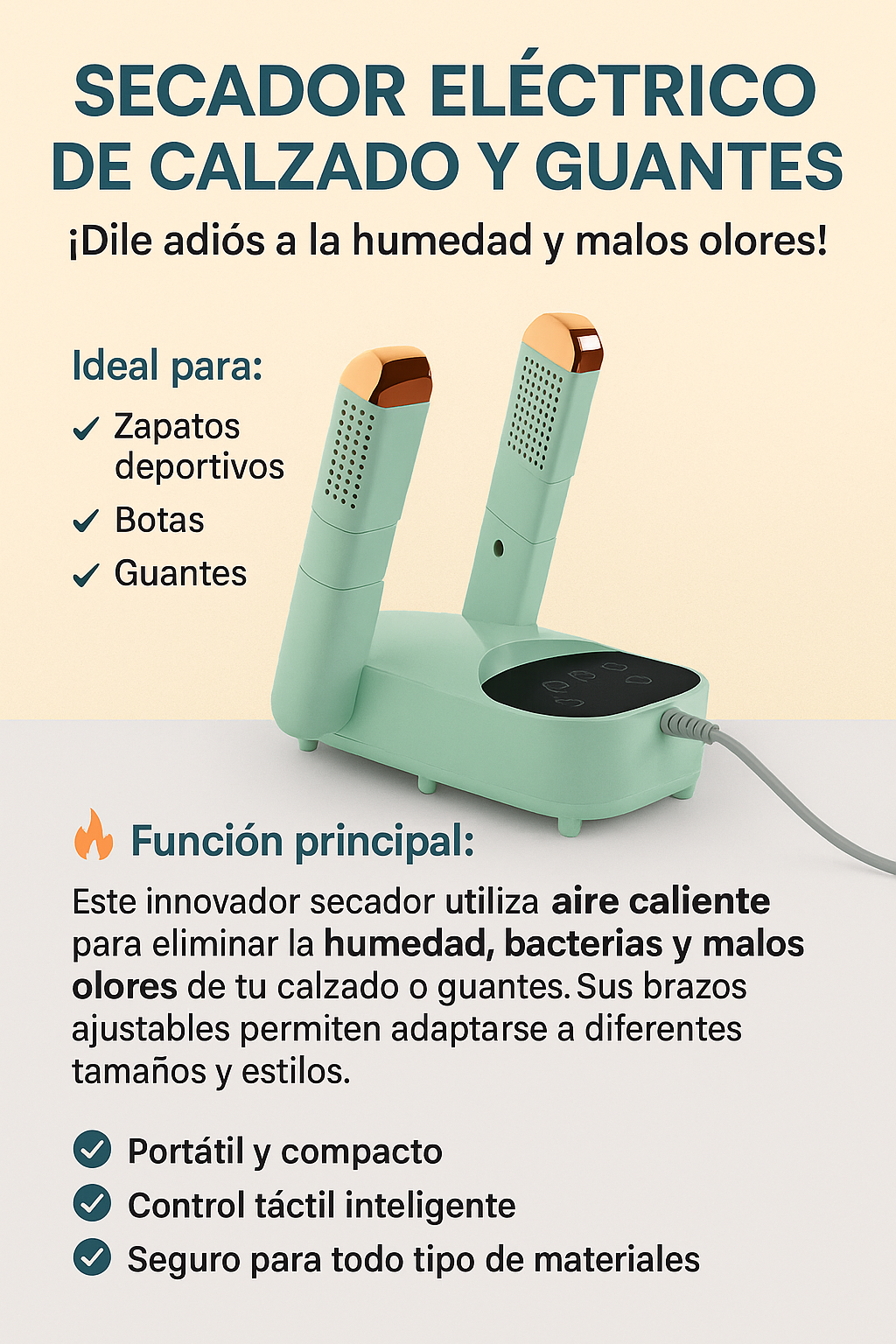 ¡Maquina secadora de zapatos!