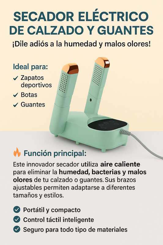 ¡Maquina secadora de zapatos!